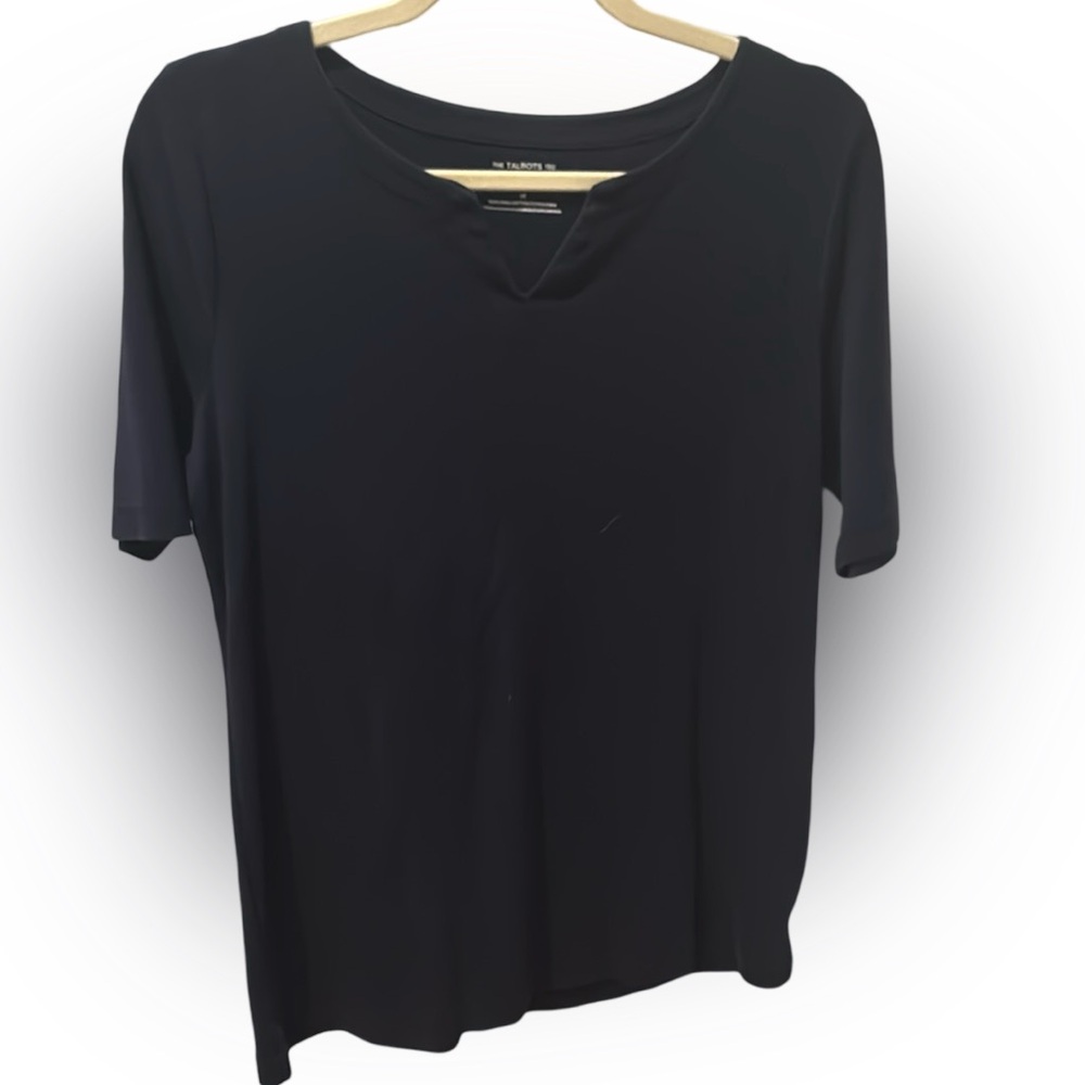 Talbots Pima cotton v-neck tee